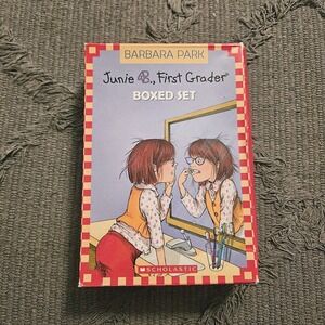 Junie B. First Grader Boxed Set Scholastic‎ Barbara Park 2002 Used Vintage
